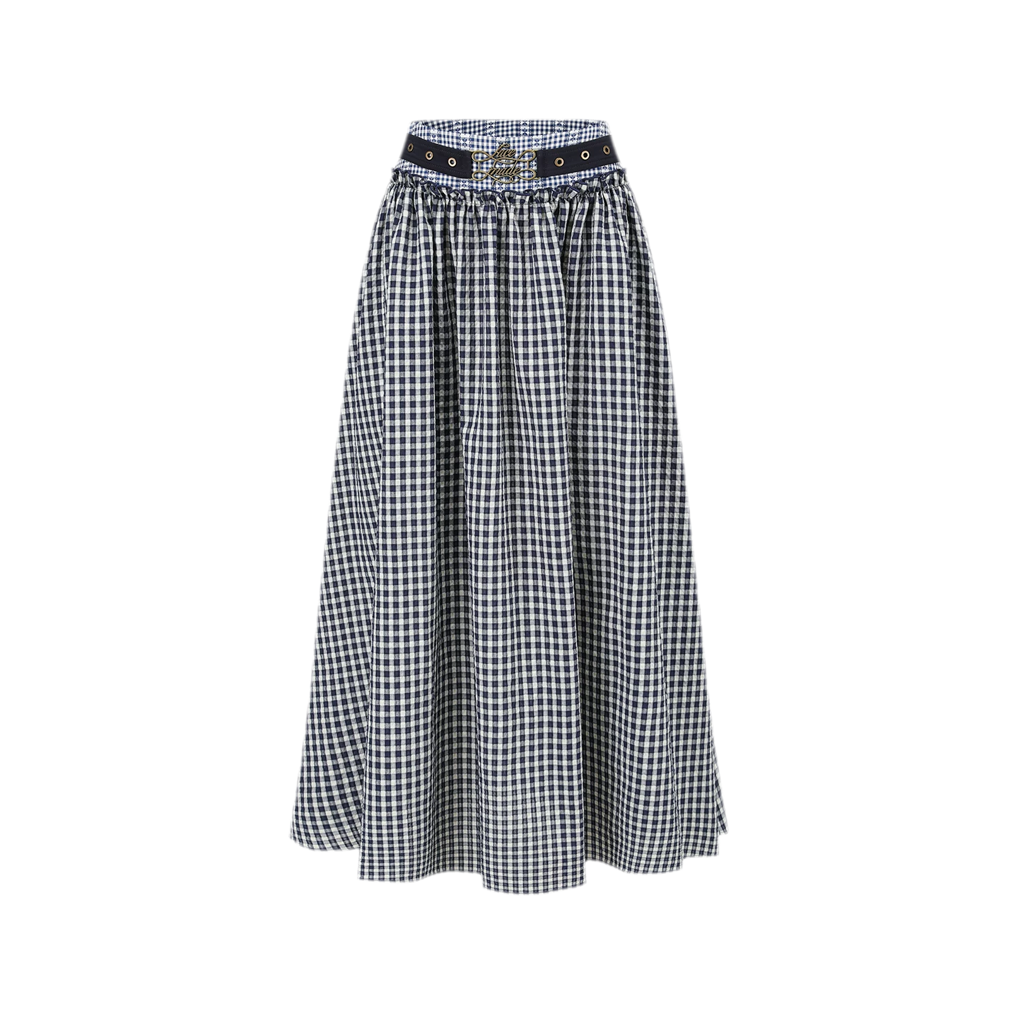 Jacquard Sailor Collar Skirt Set