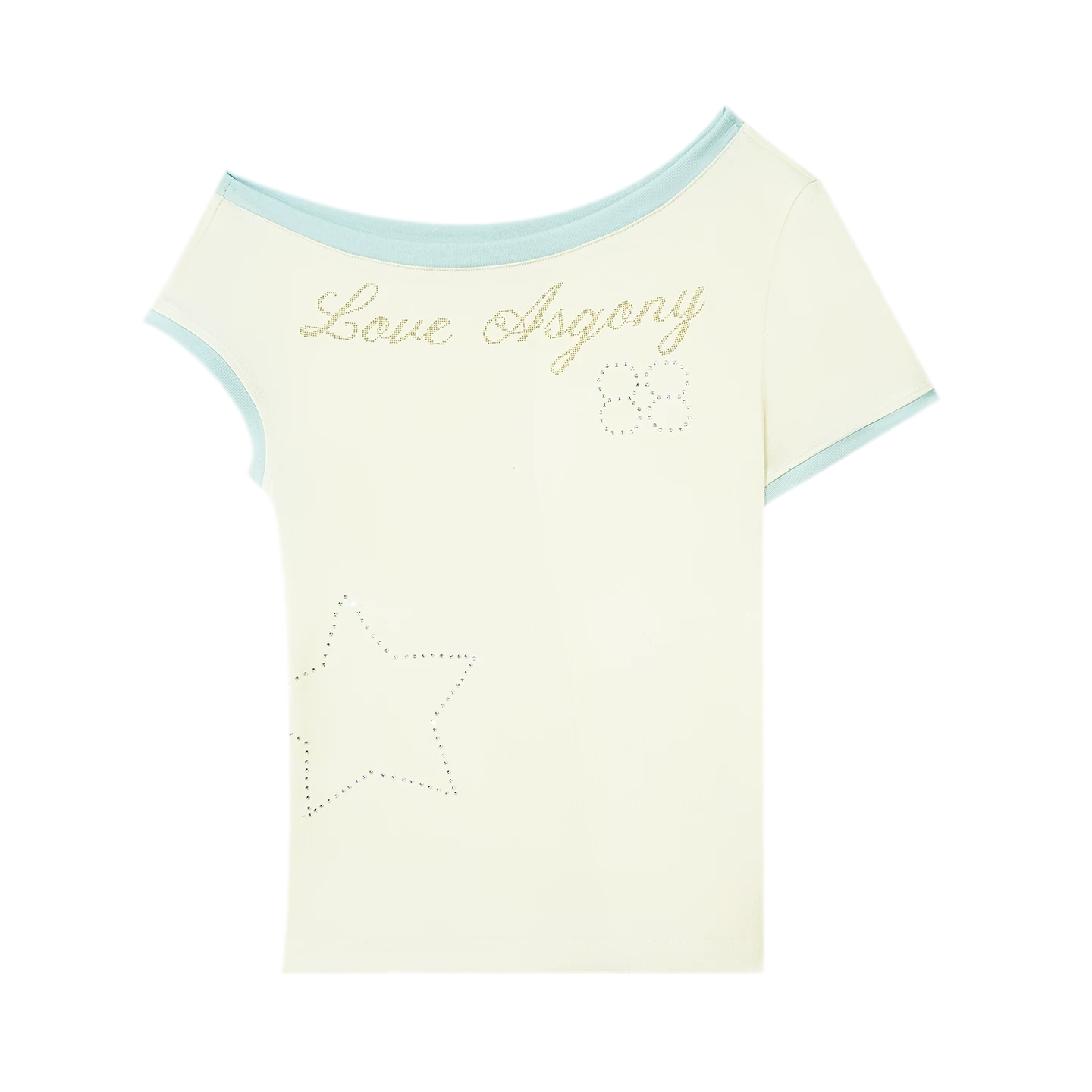 Lyocell Off-Shoulder Tee