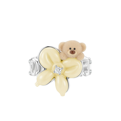 Balloon Bow Bear Ring