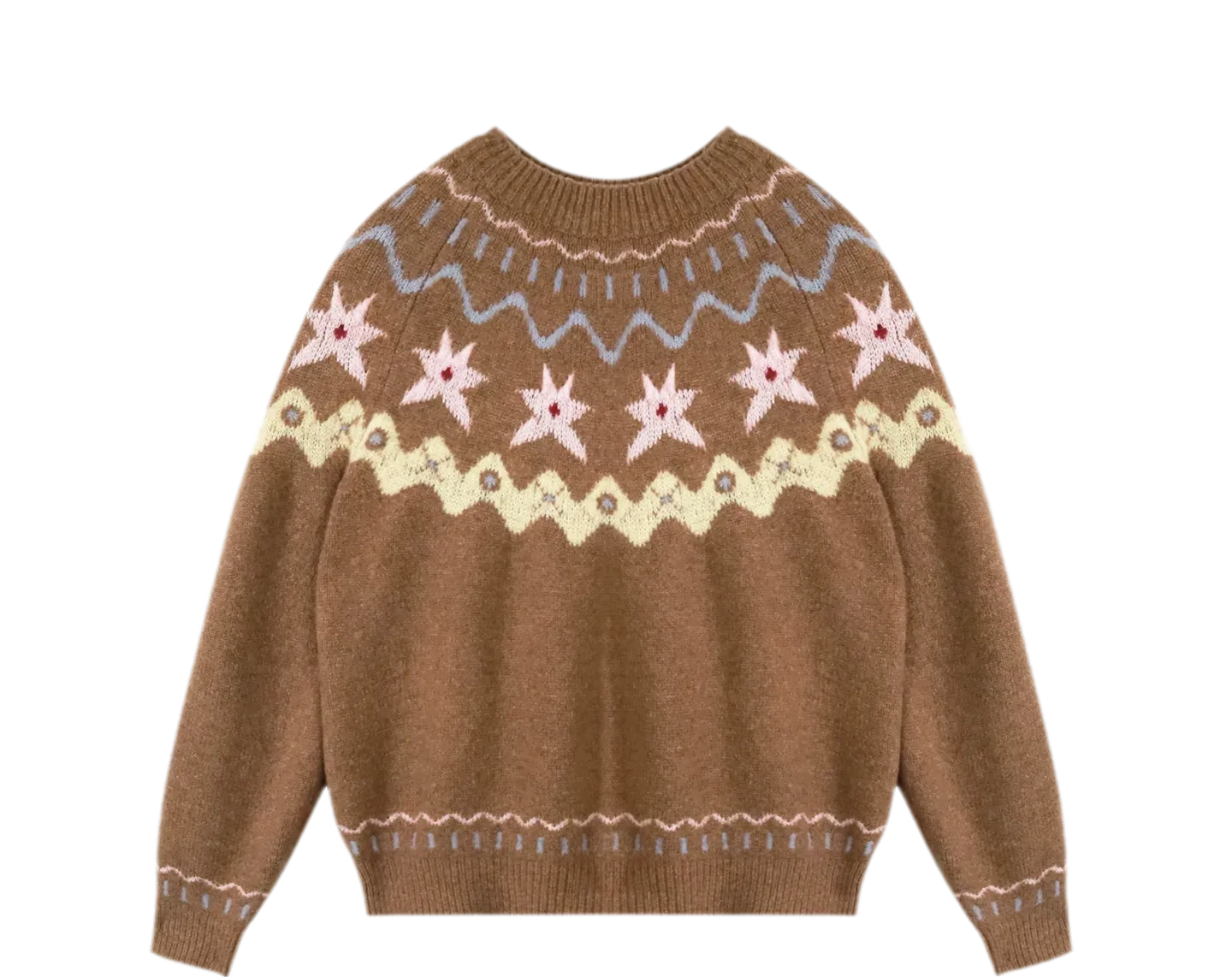 Fair Isle Wool Sweater