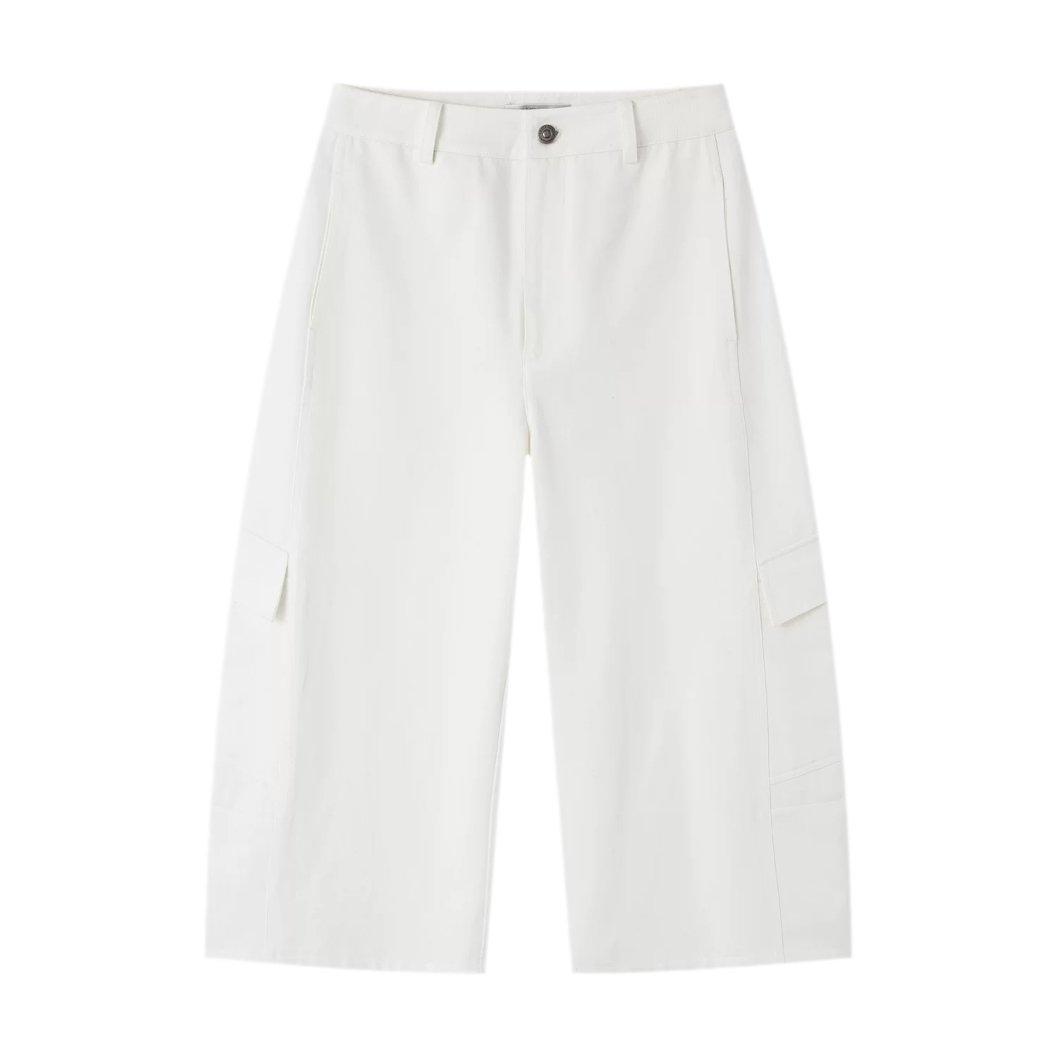 Utility Denim Capri Pants