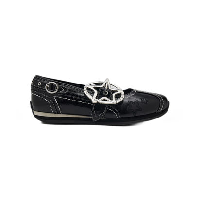 Star Buckle Mary Jane Shoes