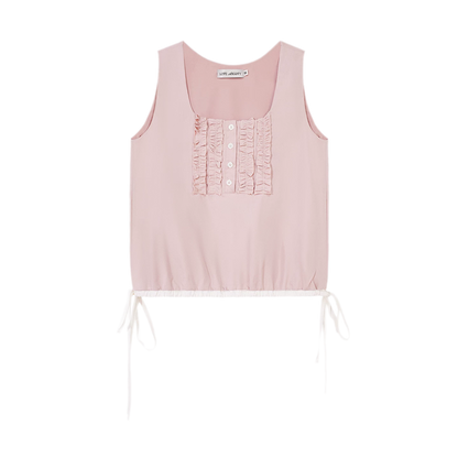Ruffled Hem Tank