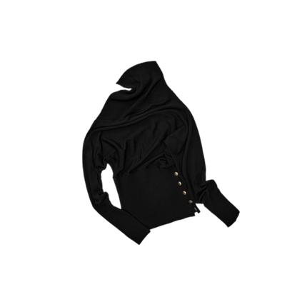 เสื้อสเวตเตอร์แขนค้างคาวอะซิเตตแคชเมียร์