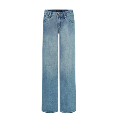 Low-Waist Sky Blue Jeans