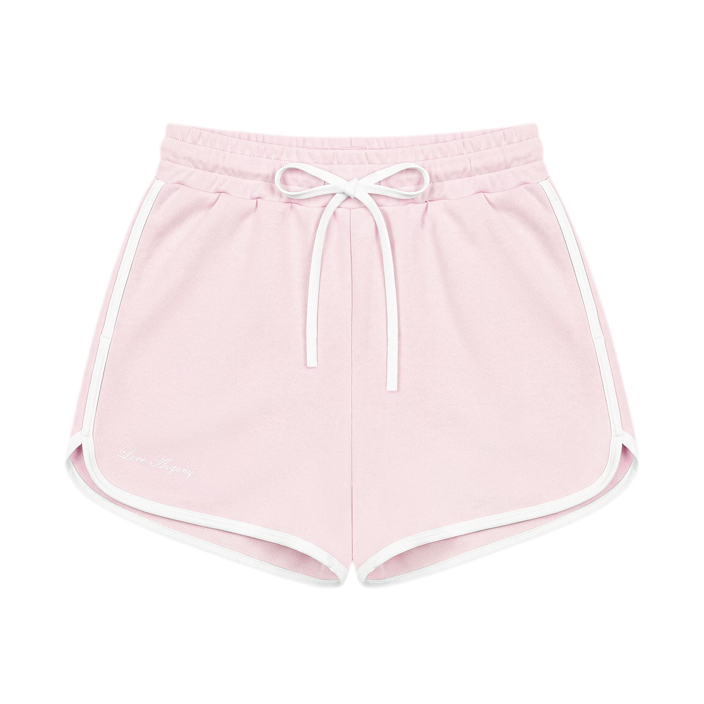 Embroidered Piping Shorts