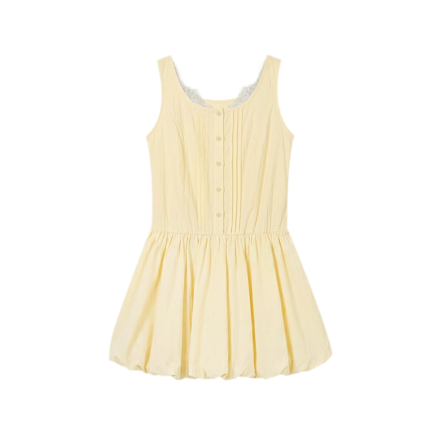 Lace Square Neck Dress