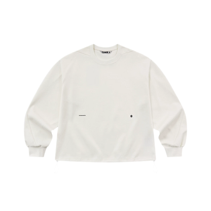 Twisted Sleeve Drawstring Sweatshirt