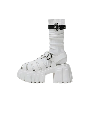 White (Shoes + Socks) / 37