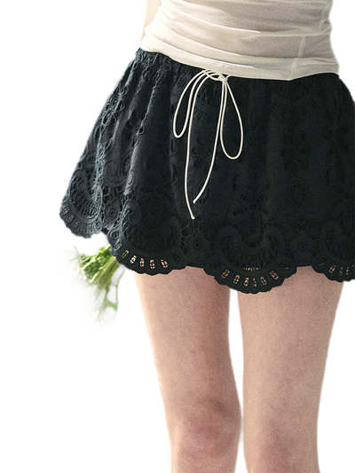 Black (Skirt) (Pre-order) / XS
