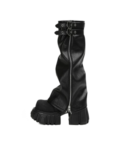 Waterproof Platform Ankle Boots