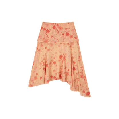 Heart Hunter Vacation Floral Halter Top &amp; Skirt
