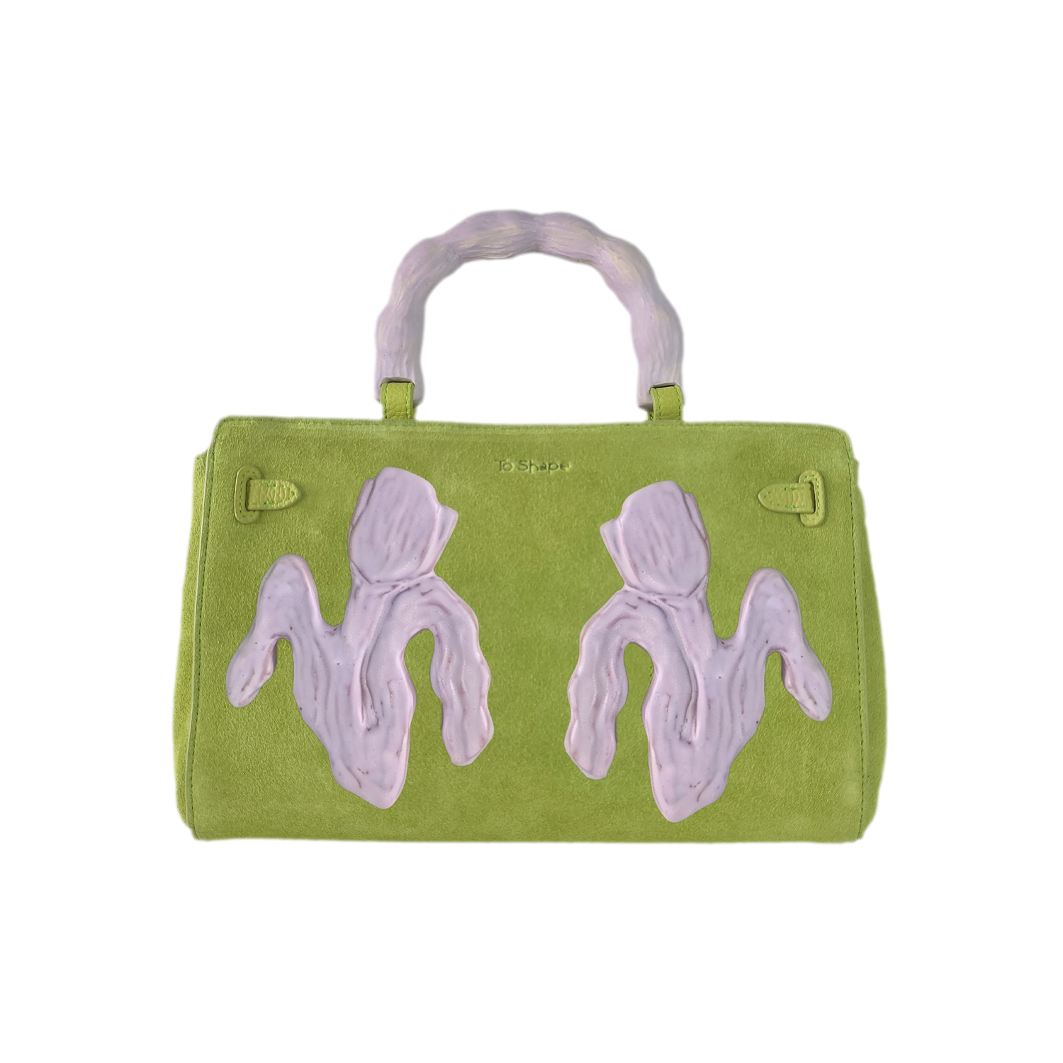 Handcrafted Ceramic Bow Bag