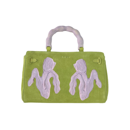 Handcrafted Ceramic Bow Bag