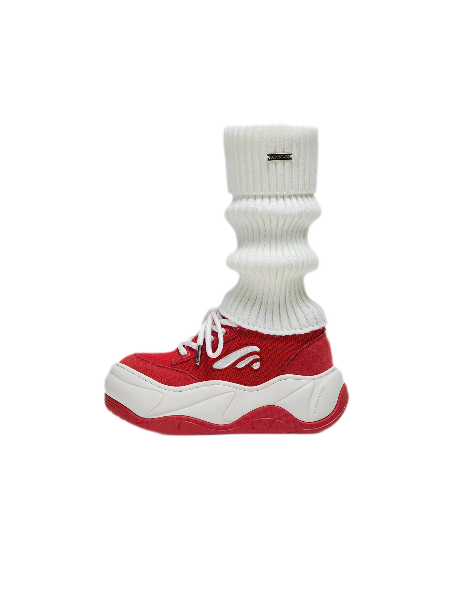 Red Platform Sneakers