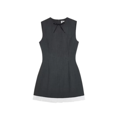 Ruffle Waist Fitted Dress