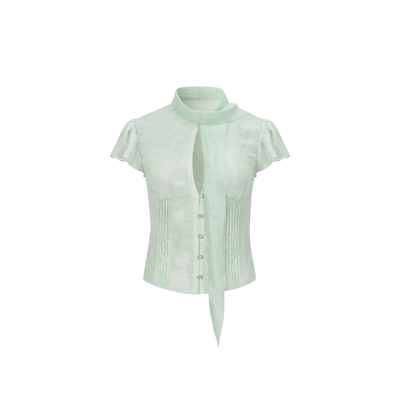 Light Lime Green Top / S
