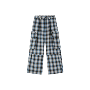 Blue Plaid / XS