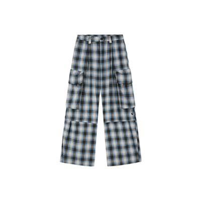 Blue Plaid / XS
