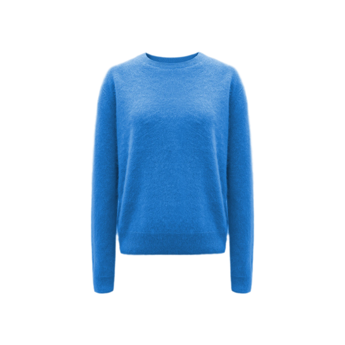 Brushed Knit Crewneck Sweater