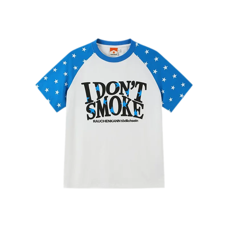 Cotton Star Print T-Shirt