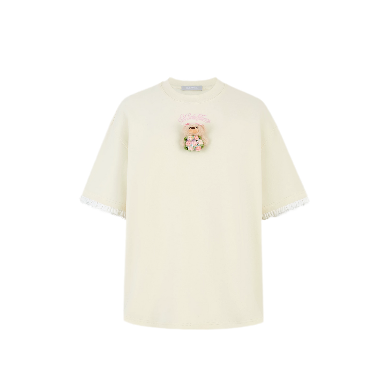 Bouquet Bear Print T-shirt