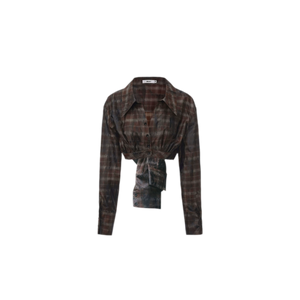 Brown Plaid / S