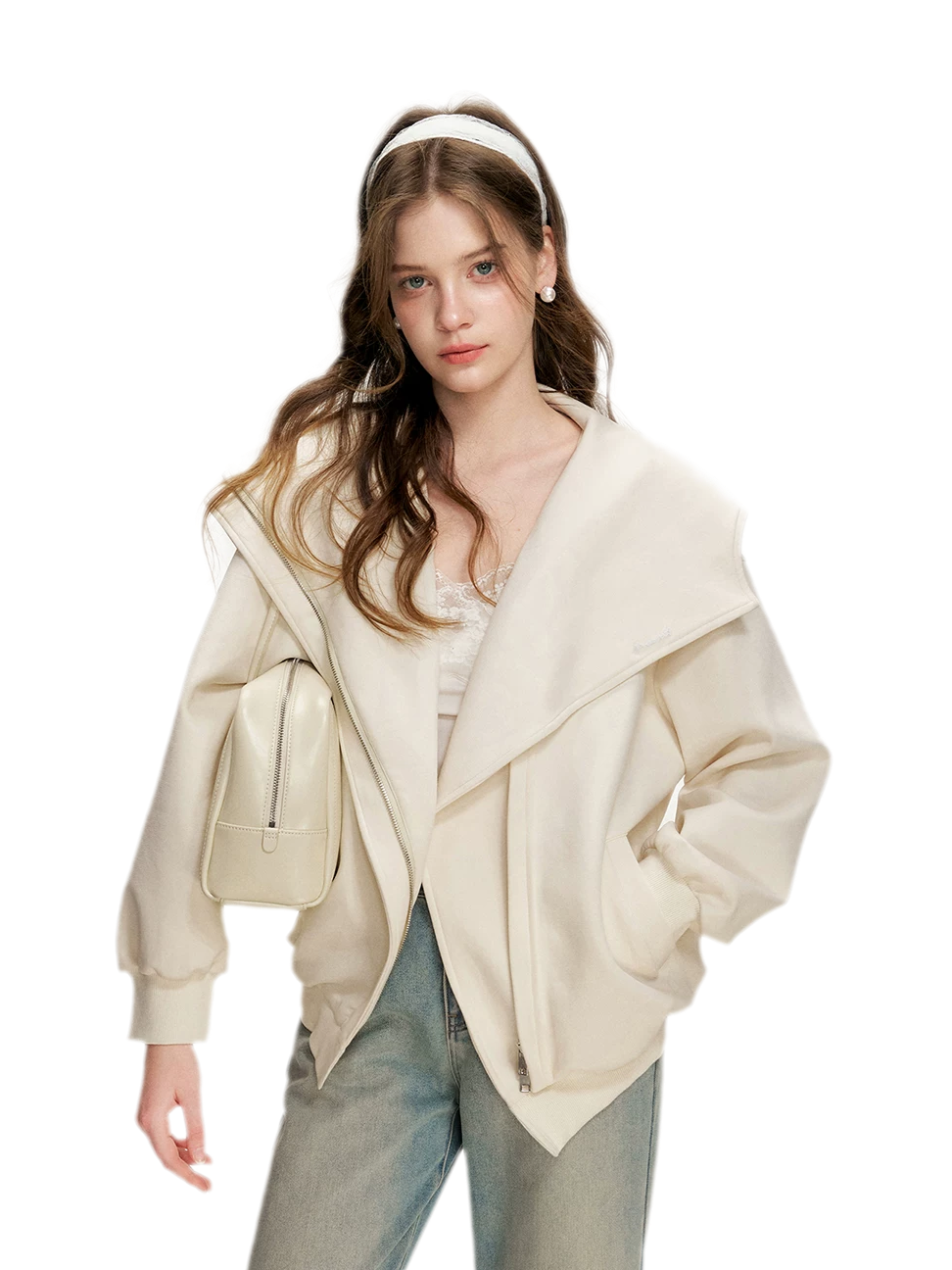 Blokette Hooded Zip Hoodie