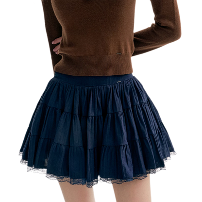 Lace Sailor Tie Cardigan
