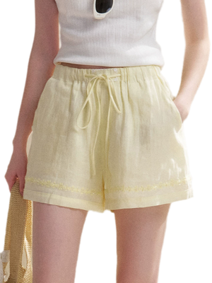 Vanilla Yellow (Shorts) / S