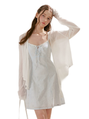 Cream Cardigan / S
