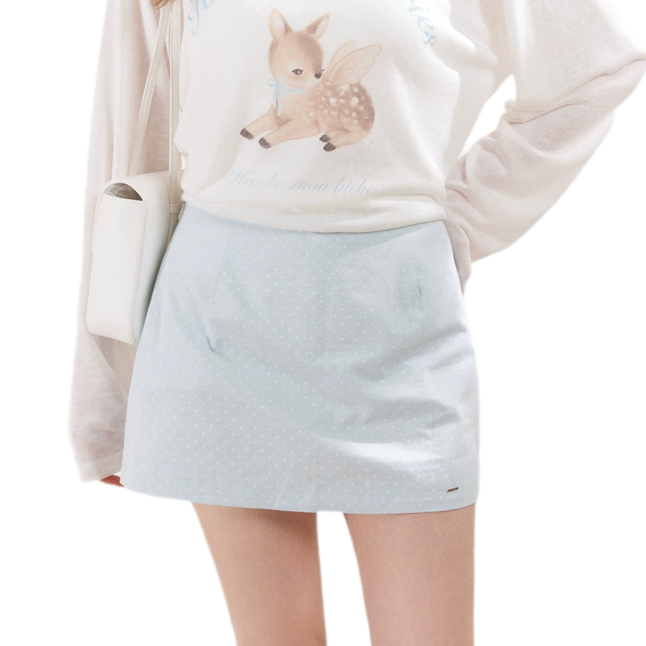 Hand-Painted Deer Shirt