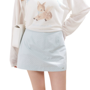 Blue Dot Skirt (Pre-order) / S