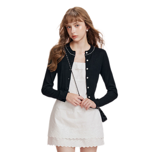 Soft Dusk Black (Cardigan) (Pre-order) / S