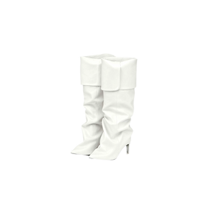 White Tall Boots / 35