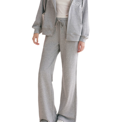 Cotton Hooded Tracksuit Set