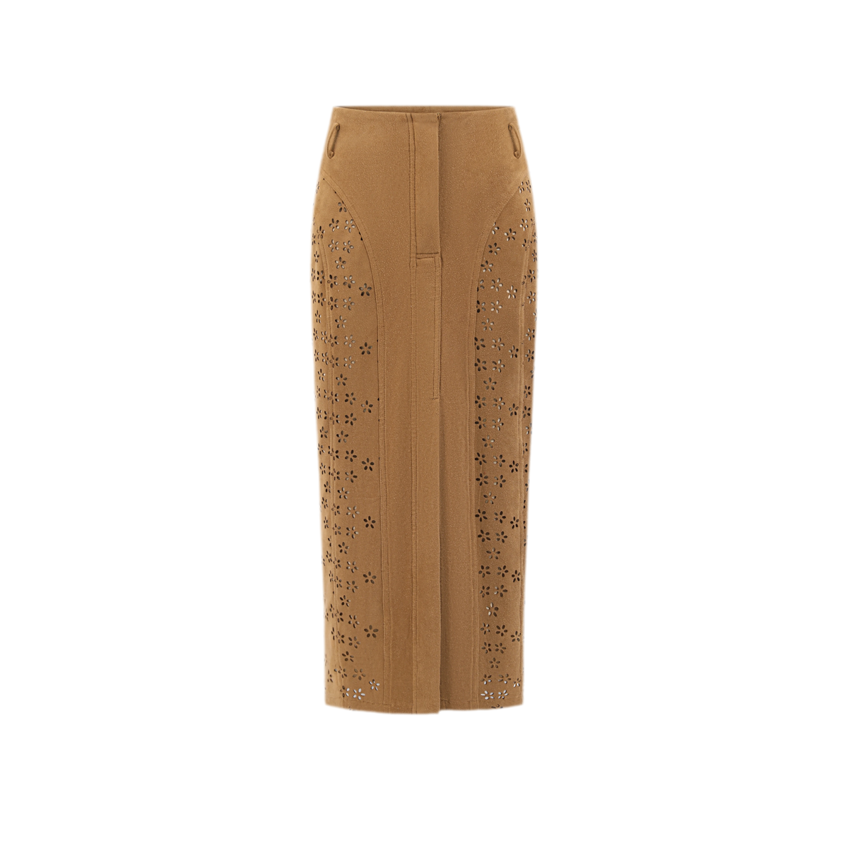 Suede Corset Skirt Set