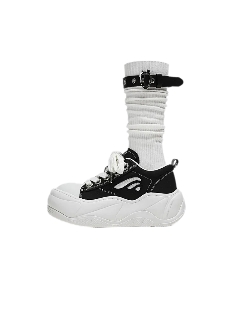 Canvas Platform Sneakers