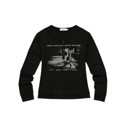 Modal Henley Long-Sleeve T-Shirt