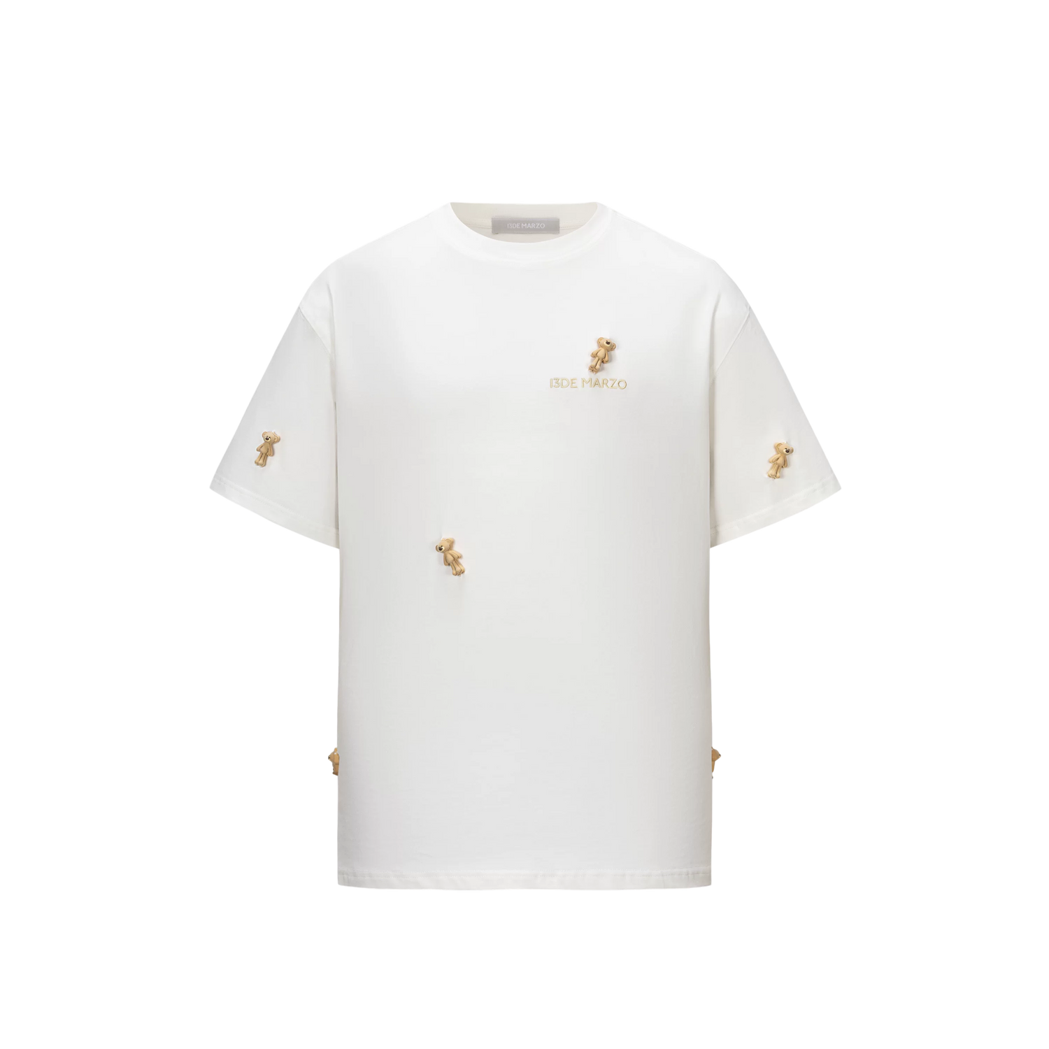 Unisex 2026 Spring/Summer Plush Bear T-Shirt