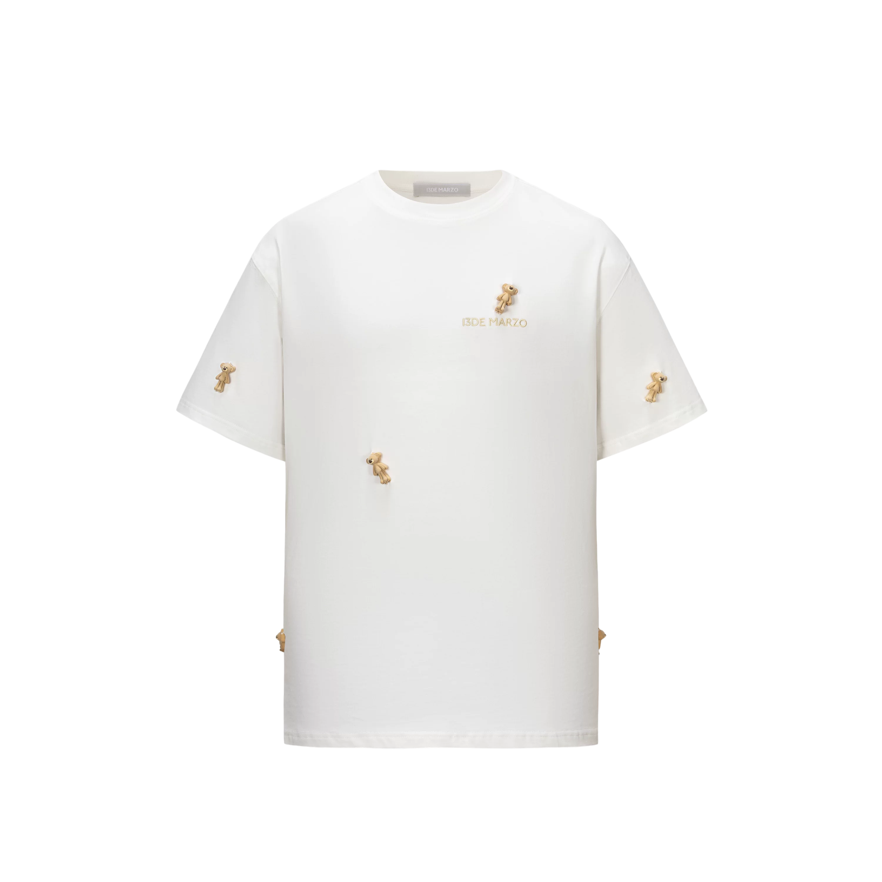Unisex 2026 Spring/Summer Plush Bear T-Shirt