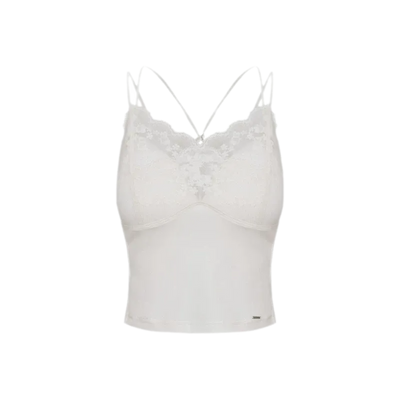 White (Cami with Pads) / S