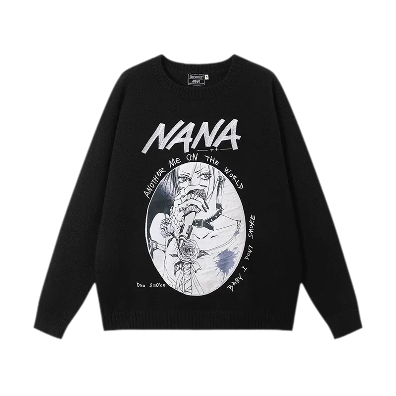 DSM X NANA Appliqué Crewneck Sweater