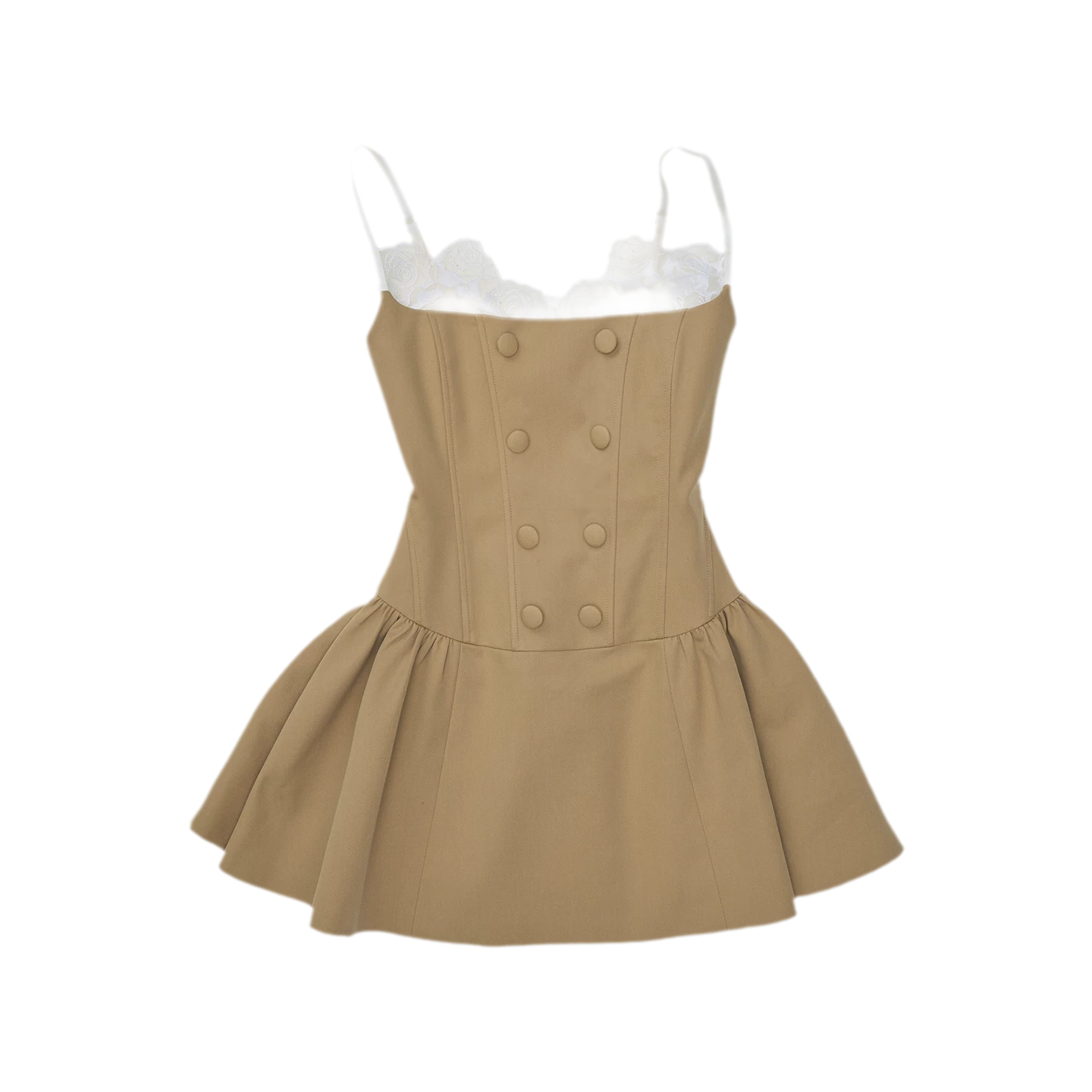 Lace Boned Cami Dress