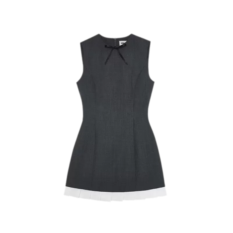 Ruffle Waist Fitted Dress