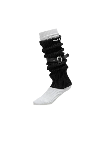 Knit Sock Leg Warmers