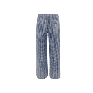 Blue-White Plaid / XS