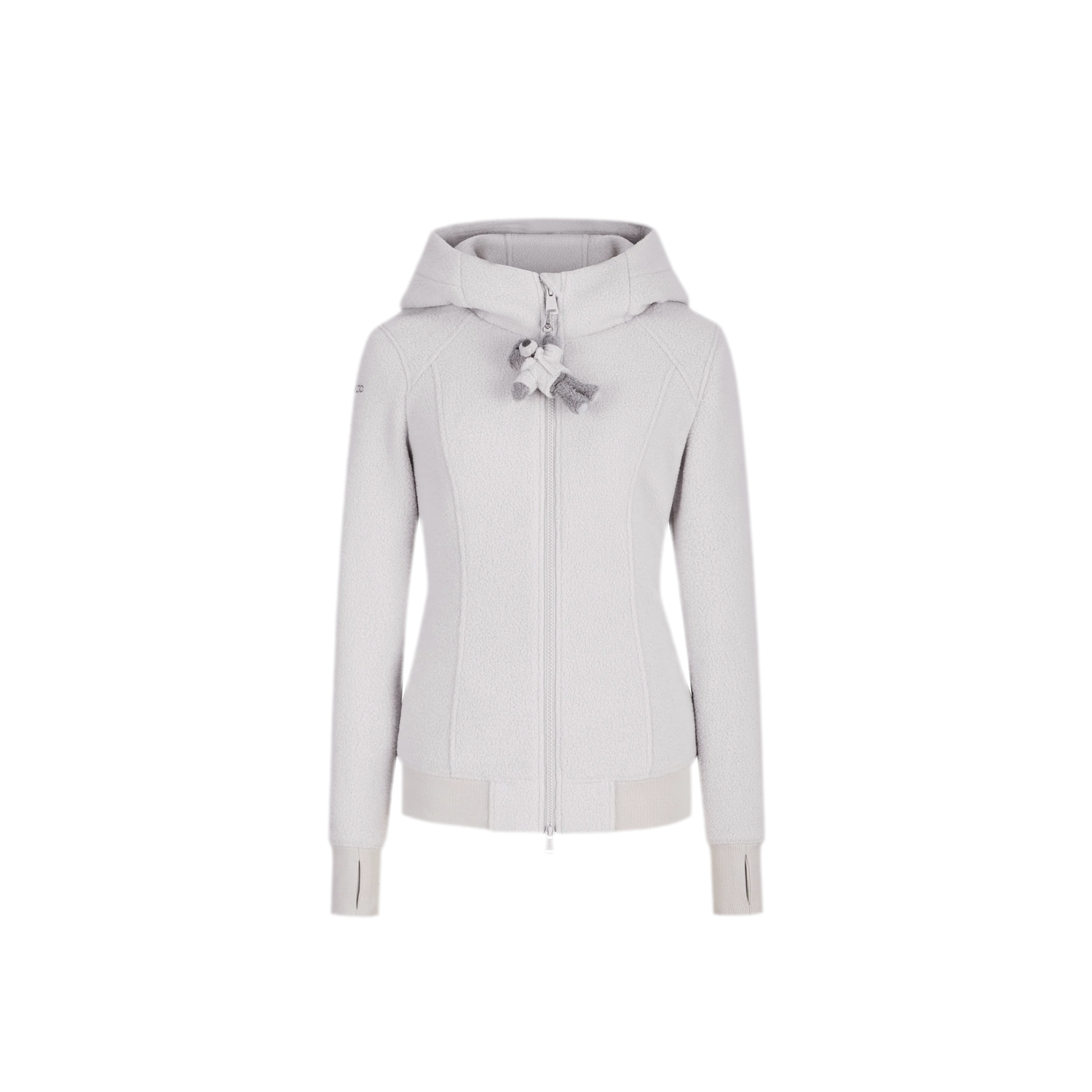 Soft Fleece Slim-Fit Hooded Jacket
