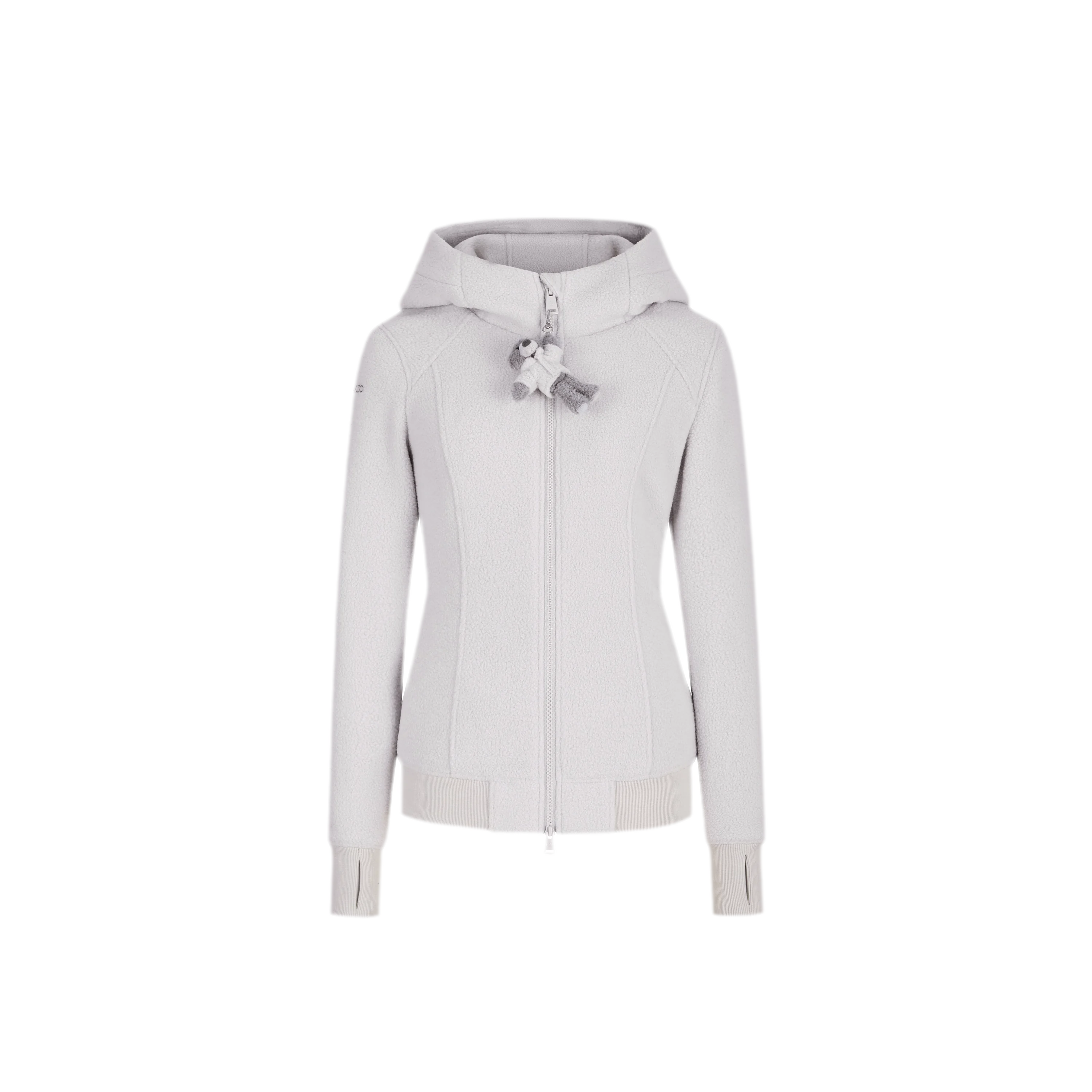 Soft Fleece Slim-Fit Hooded Jacket