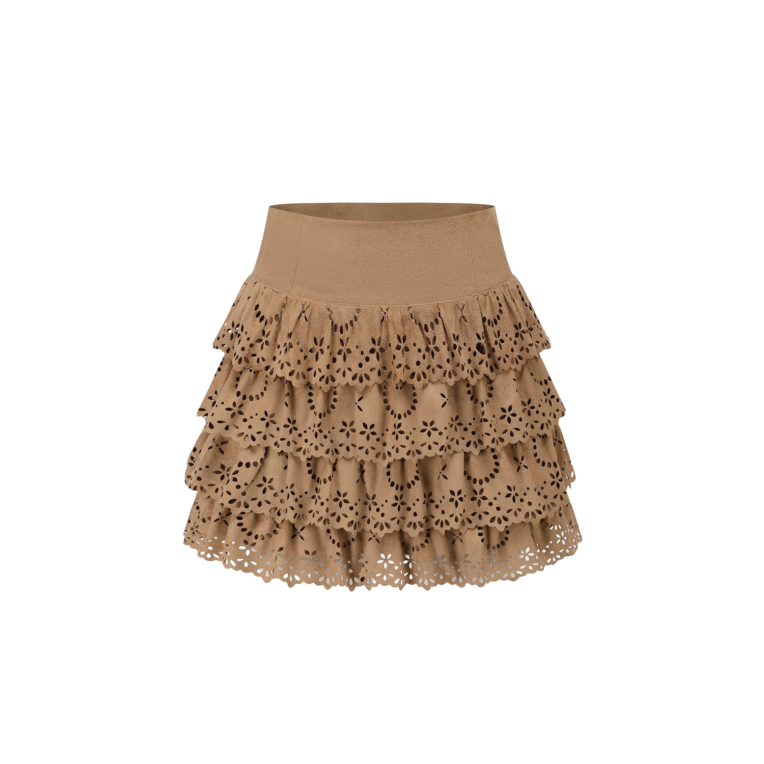 Bear Tomato Red Fishbone Dress